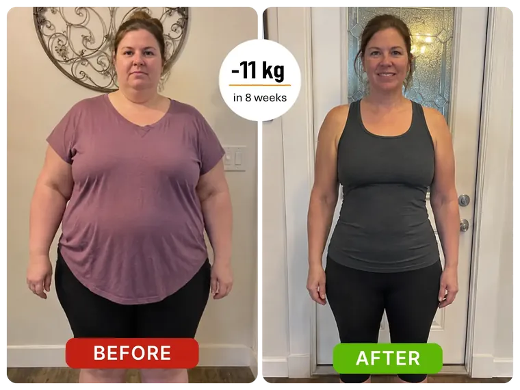 -11 kg in 8 weeks