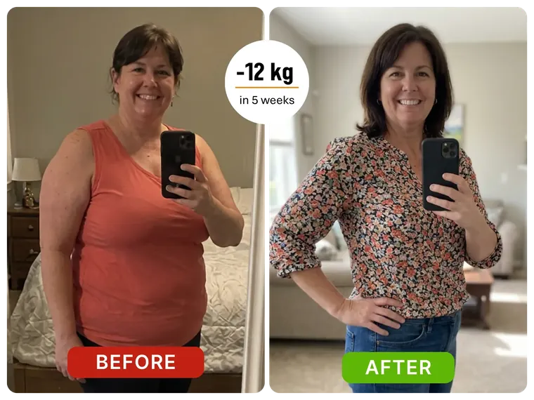 -12 kg in 5 weeks